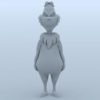 grinch 3d model