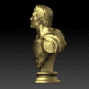 3d model Superman bust