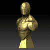 3d Spiderman bust