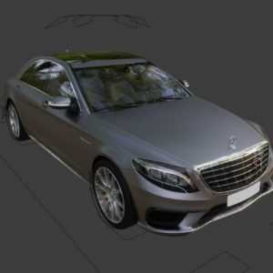 3d model cars mercedez