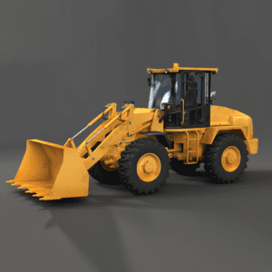 Skid Steer Loader 3D Model