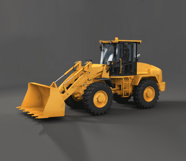 Skid Steer Loader 3D Model