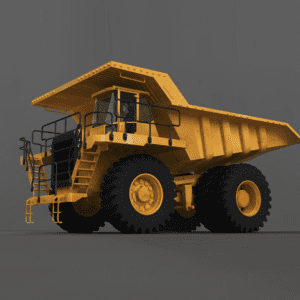 Mining truck 3d model
