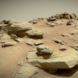 Mars landscape 3d model
