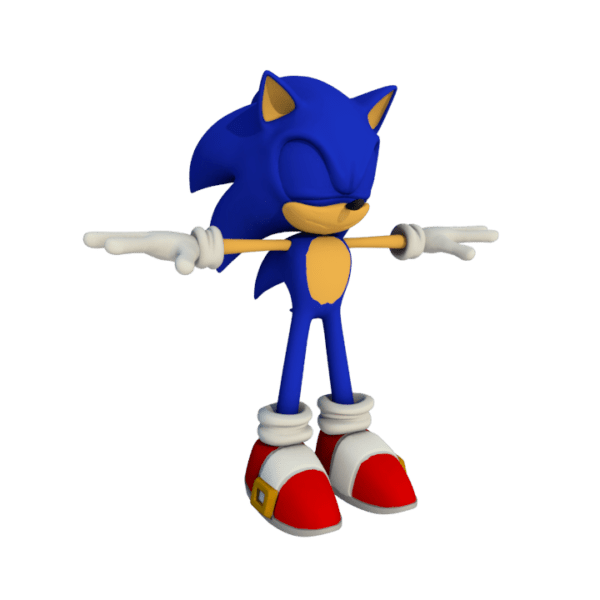 Sonic 3d model