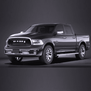 3d model Ram 1500