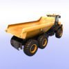 Articulated_Dump_Truck 3d model_download