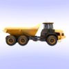 Articulated Dump Truck 3d models