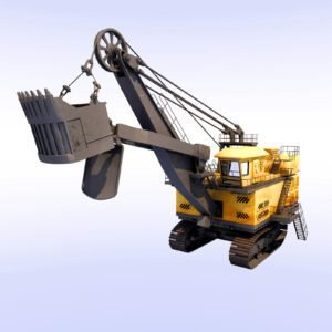 Electric Rope Shovel model