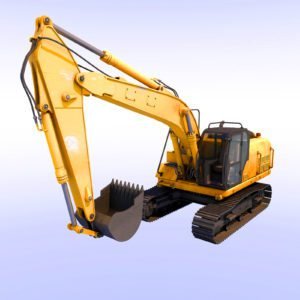Excavator 3d models