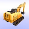 Excavator 3d model