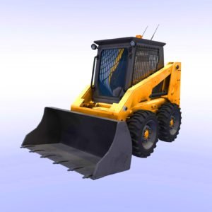 Skid Steer Loader 3d model