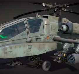 Apache 3d model