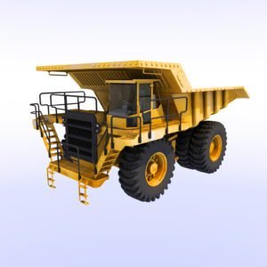 Mining truck 3d model