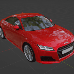 audi 3d model
