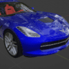 corvette_3d_model_download