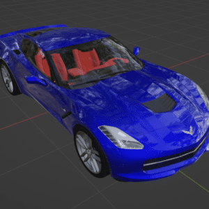 Corvette 3d model