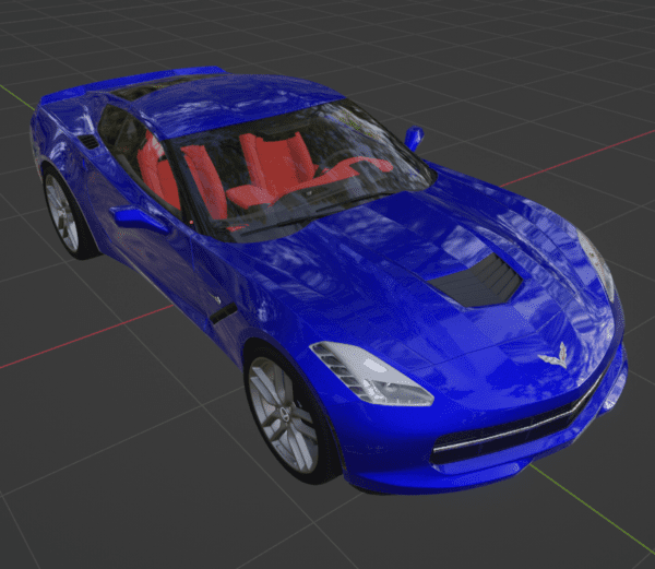 Corvette 3d model