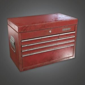caja de herramientas 3d model