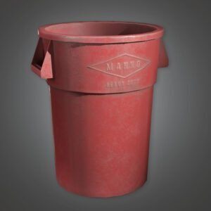 Tarro de basura 3d models