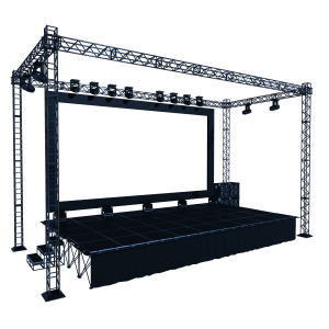 stage 3d model