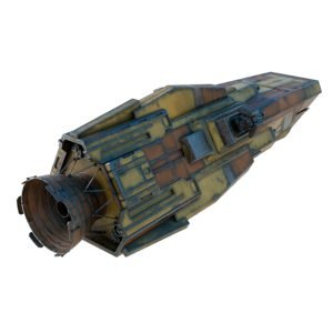 spaceship 3d models 08