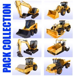Truck machinery 3d model