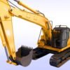 truck machinery 3d model