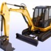 truck machinery 3d model