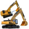 excavator 3d models